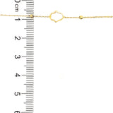 Pulsera (nacar) en oro amarillo 18k. 17/18cm