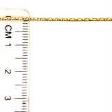 Cadena (franco) en oro amarillo 10kt. 40cm