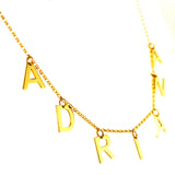 Collar (ADRIANA) en oro amarillo 10kt. 50cm