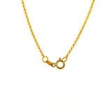 Collar (ADRIANA) en oro amarillo 10kt. 50cm