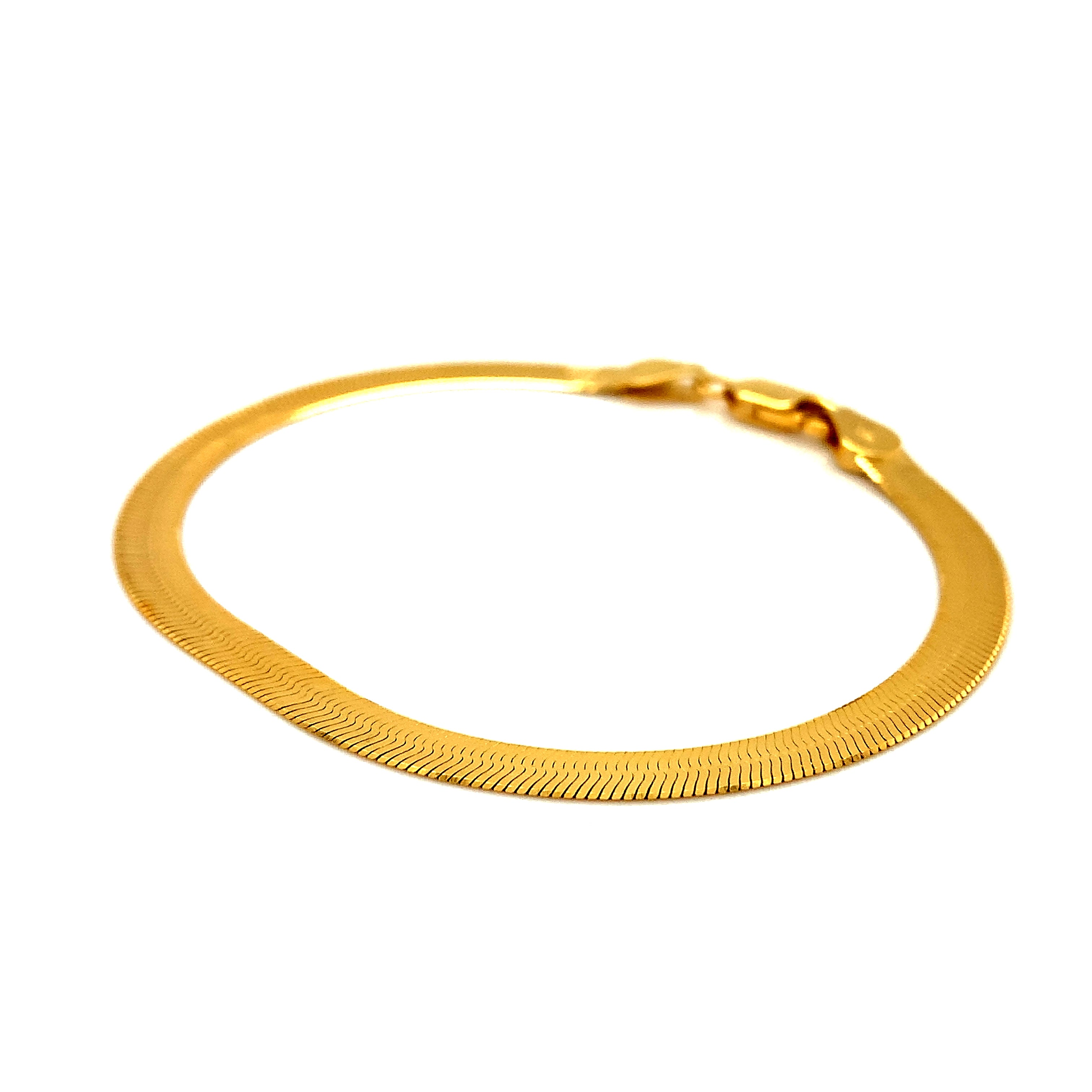 Pulsera omega en oro amarillo 10kt. 18.5cm DGjoyeros