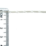 Cadena (cartier) en plata 925. 50cm