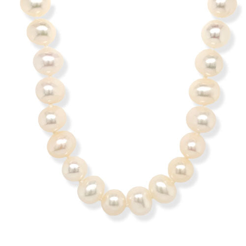 Collar de perlas cultivadas en oro 14kt. 45cm