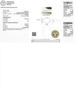 (LD) Set de anillos con diamantes de laboratorio en oro blanco 14kt.