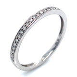 (SOFIA) Set de anillos con diamantes en oro blanco 10Kt.