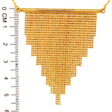 Collar en oro amarillo 18kt. 42cm