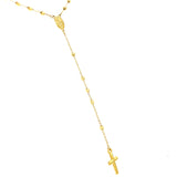 Rosario en oro amarillo 18kt. 50cm