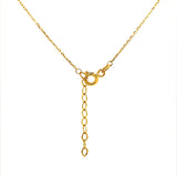Collar (infinito) en oro amarillo 10kt. 42-45cm