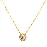 Collar en oro amarillo 10kt. 42-45cm