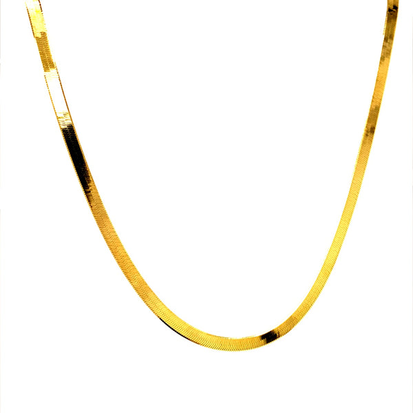 Cadena (omega) en oro amarillo 10kt. 40cm