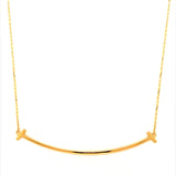 Collar (sonrisa) en oro amarillo 18kt. 48/50cm