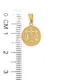 Dije (Libra) en oro amarillo 18k
