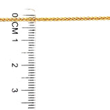Cadena (espiga) 40cm en oro amarillo 18kt