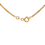 Cadena (espiga) 40cm en oro amarillo 18kt