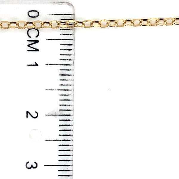 Cadena (rolo) 40cm en oro amarillo 18kt