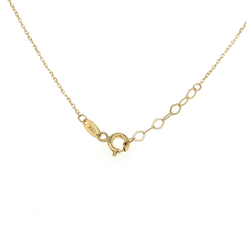 Collar (infinito) en oro amarillo 18kt. 40-43cm