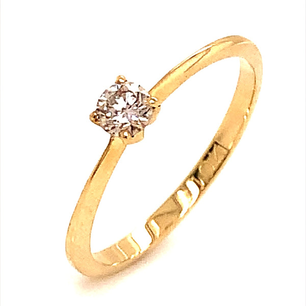 (SOFIA) Anillo con diamantes en oro amarillo 10k  ANTES: $699.00
