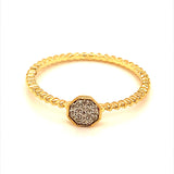 (SOFIA) Anillo con diamantes en oro amarillo 10k  ANTES: $179.00