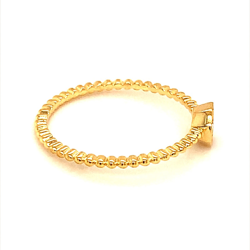 (SOFIA) Anillo con diamantes en oro amarillo 10k  ANTES: $179.00