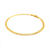 Pulsera Gourmet en oro amarillo 18k. 20cm.