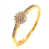 (SOFIA) Anillo con diamantes en oro amarillo 10k  ANTES: $259.00