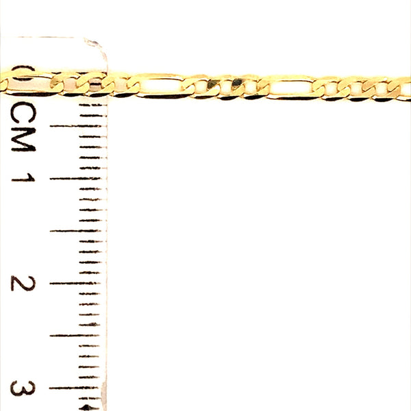 Cadena (cartier) en oro amarillo 10k 40cm