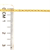 Cadena (bismark) 45cm en oro amarillo 18kt