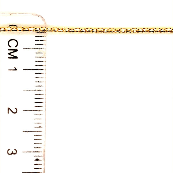 Cadena (franco) en oro amarillo 10kt. 40cm