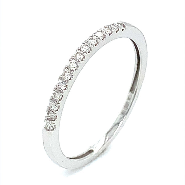 (SOFIA) Set de anillos de diamantes en oro blanco 10Kt.  ANTES: $699.00