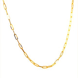 Cadena (clip) 50cm en oro amarillo 18k