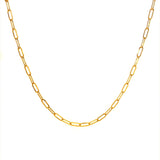 Cadena (clip) 45cm en oro amarillo 18k