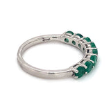 Anillo con esmeralda en plata 925