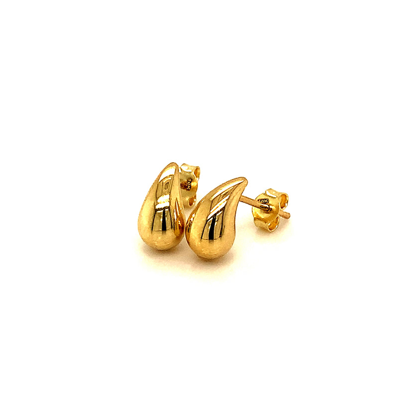 Aretes en oro amarillo 10kt.