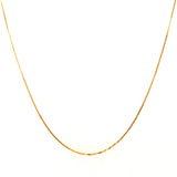 Cadena ajustable en oro amarillo 18kt