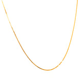 Cadena ajustable en oro amarillo 18kt