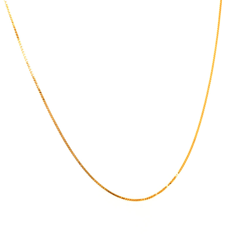 Cadena ajustable en oro amarillo 18kt