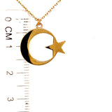 Collar (islam) en oro amarillo 10kt. 42/45cm