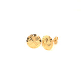 Aretes en oro amarillo 10kt