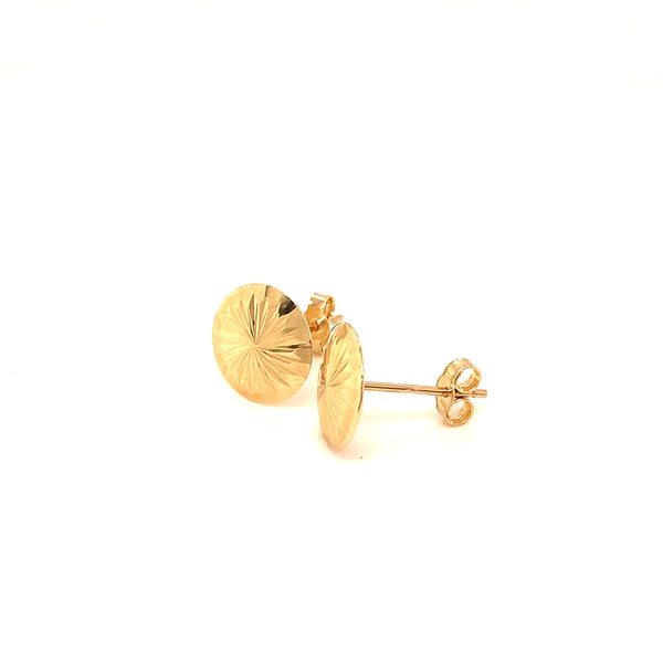 Aretes en oro amarillo 10kt