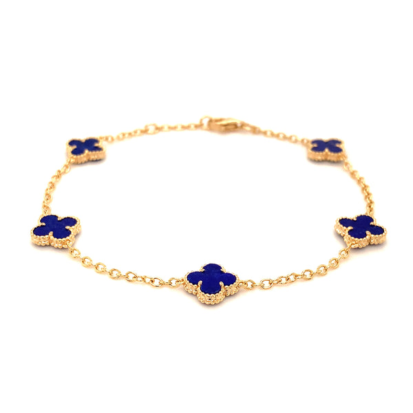 Pulsera de Lapis Lazuli en plata 925