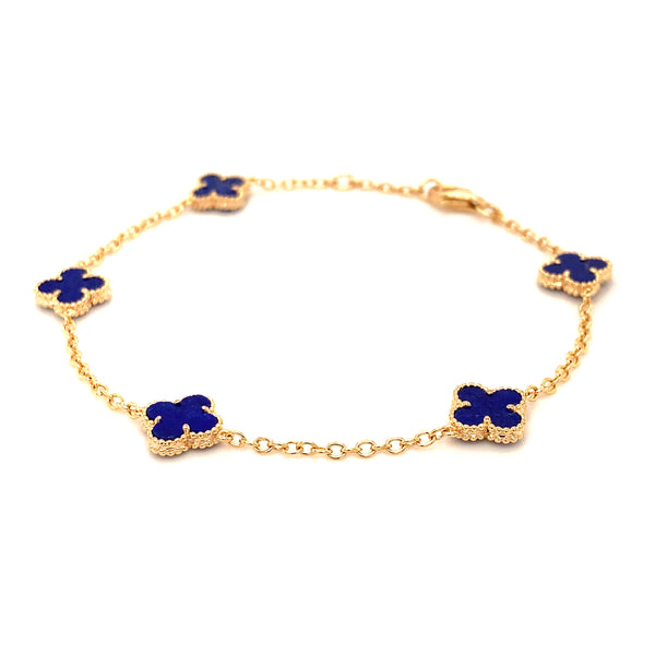 Pulsera de Lapis Lazuli en plata 925