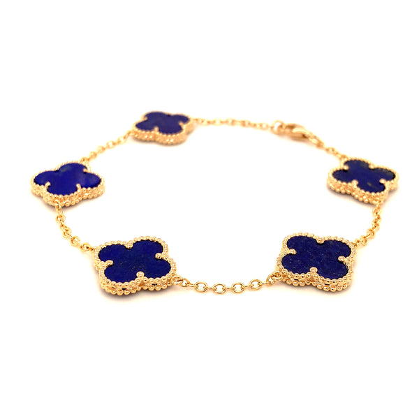 Pulsera de Lapis Lazuli en plata 925