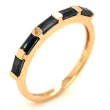 Anillo de zafiro en oro amarillo 18k ANTES: $849.00