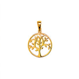 Dije (árbol de la vida) en oro amarillo 18k