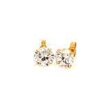 Aretes (circones) en oro amarillo 10kt