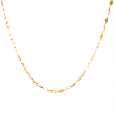 Cadena (maciza) 45cm en oro amarillo 18kt