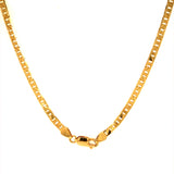 Cadena (gucci maciza) 60cm en oro amarillo 18kt