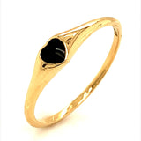Anillo (enamel) en oro amarillo 18k - DGjoyeros