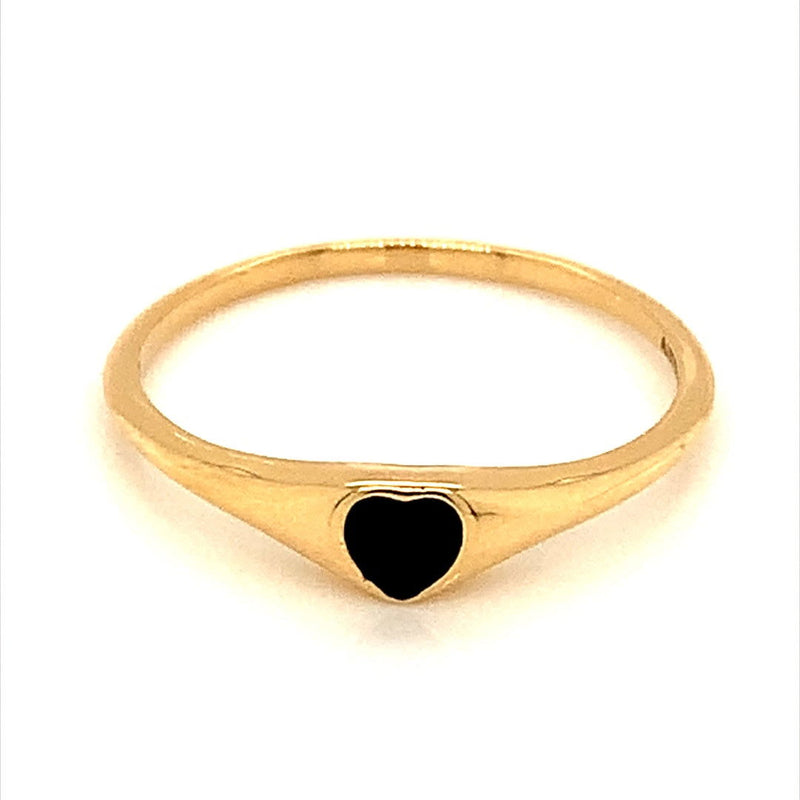 Anillo (enamel) en oro amarillo 18k - DGjoyeros