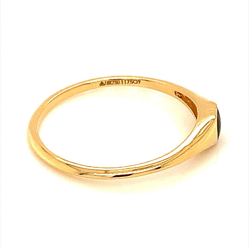 Anillo (enamel) en oro amarillo 18k - DGjoyeros